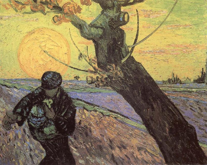 Vincent Van Gogh The Sower china oil painting image